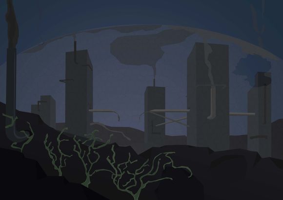 Inspired by an earlier version I draw in 2012