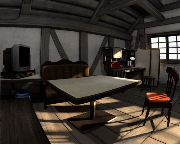 3D render without the characters